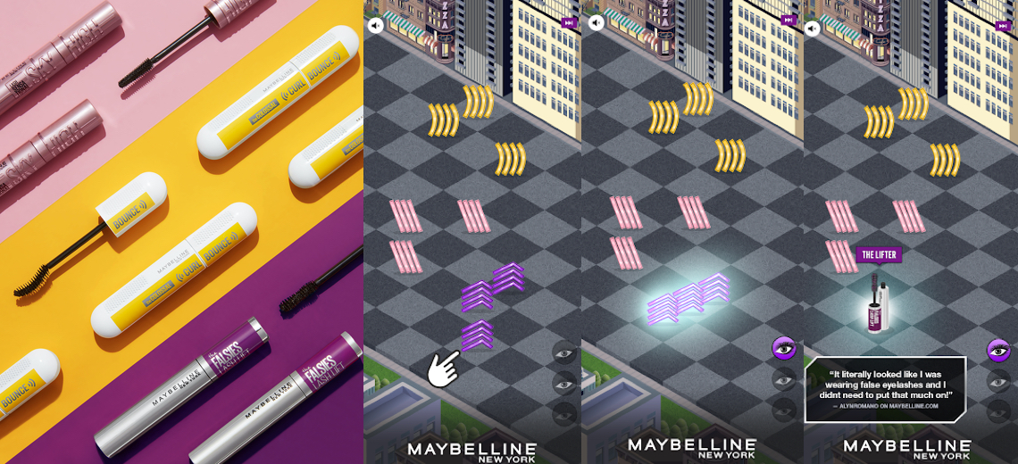 Maybelline’s new partnership with Zynga targets hyper-casual gamers
