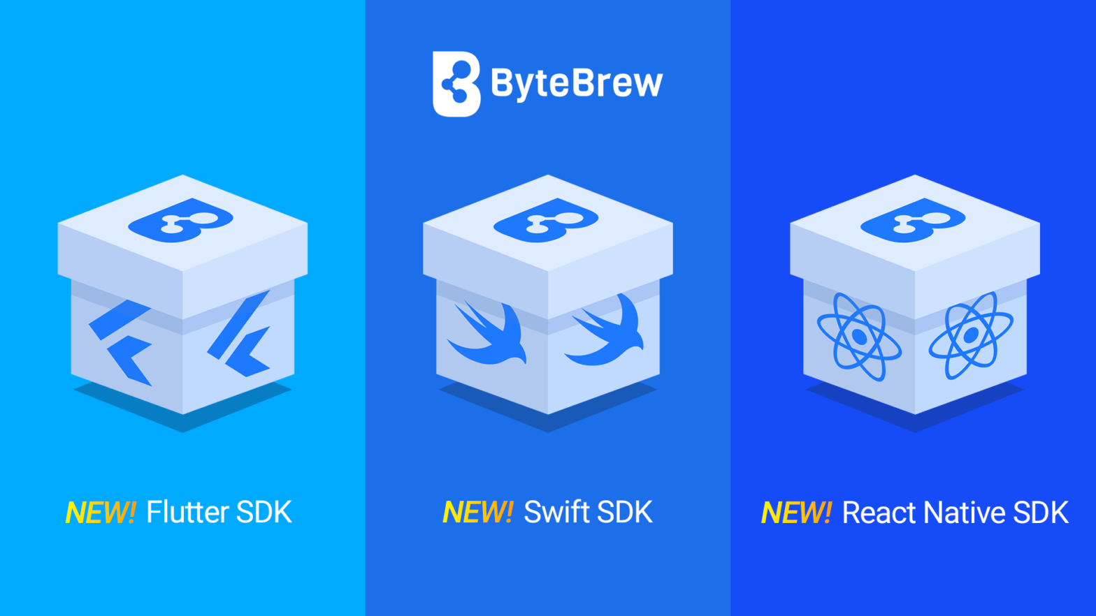ByteBrew releases Flutter, Swift and React Native SDKs for mobile developers