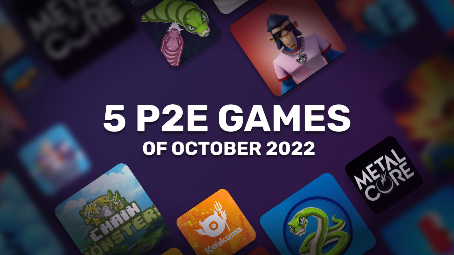Five P2E games of October 2022