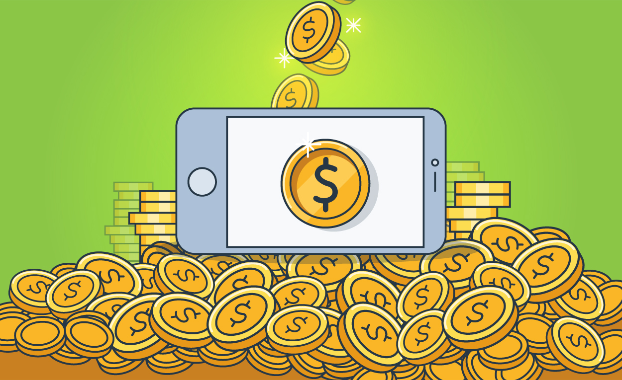 89% of publishers monetize apps with in-game advertising