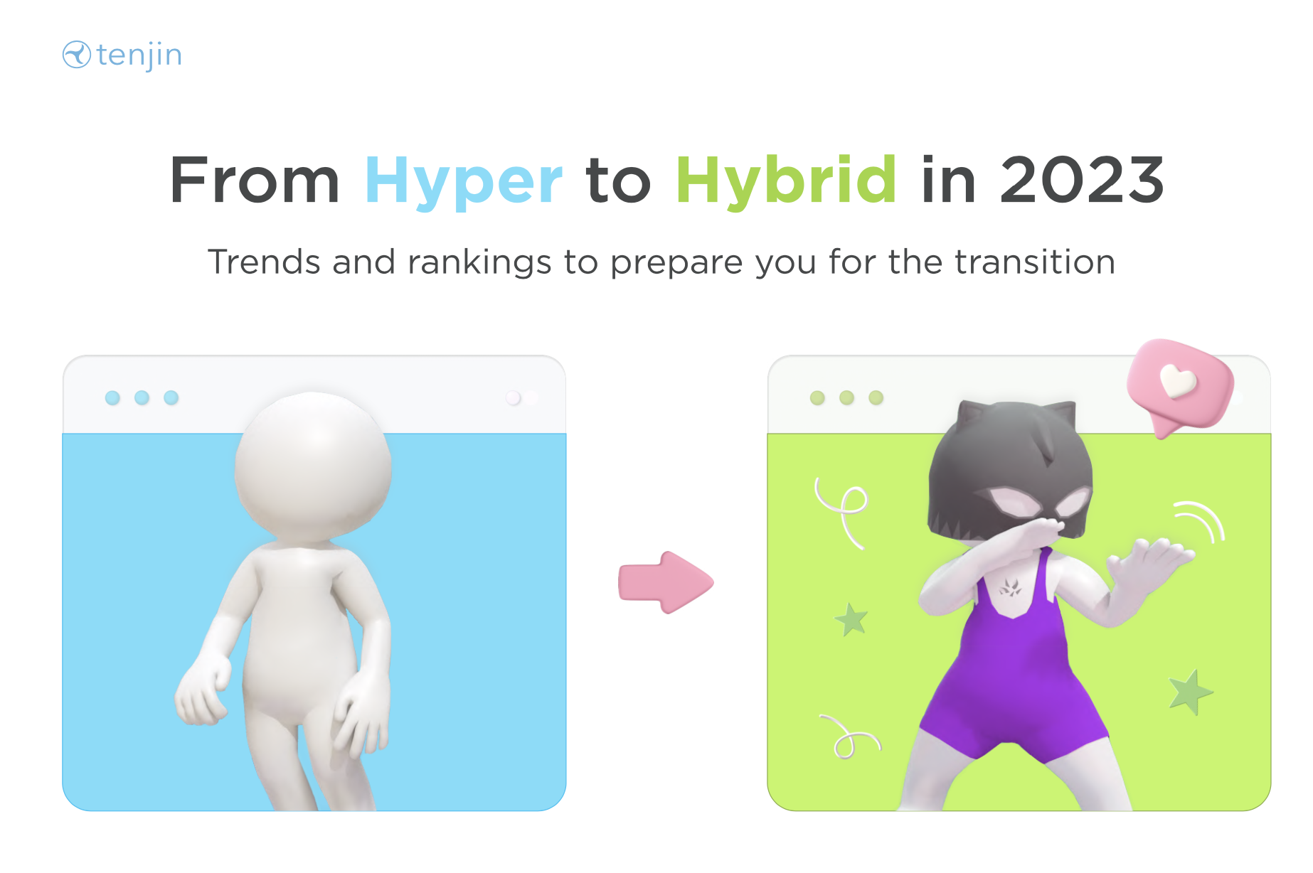 Tenjin releases a new report – From hyper to hybrid in 2023